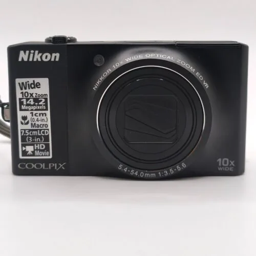 Nikon Coolpix S8000 Schwarz