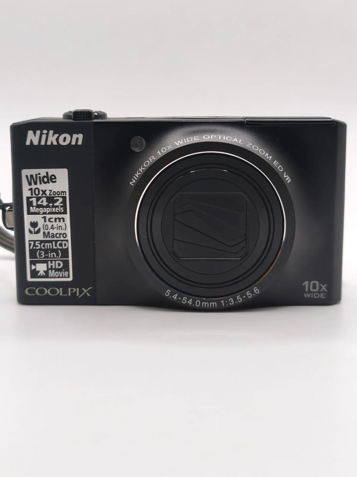Nikon Coolpix S8000 Schwarz